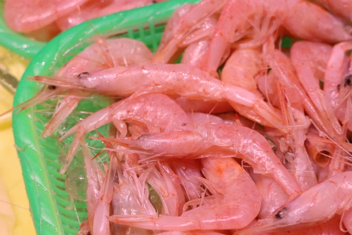 南知多産!刺身用赤海老がお値打ち!