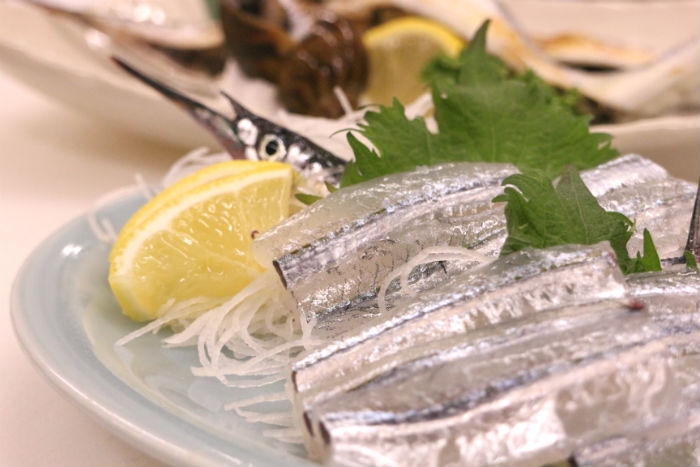 春の風物詩!南知多産さより!今季初入荷!