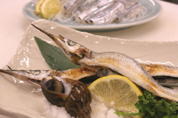 春の風物詩!南知多産さより!今季初入荷!