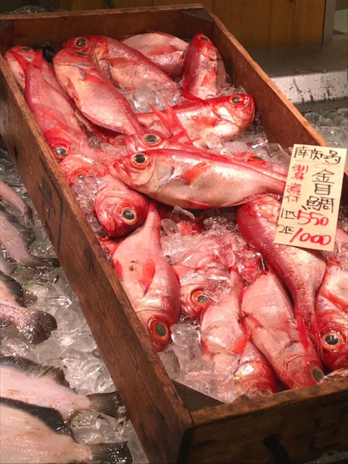 地物金目鯛!めちゃくちゃ脂のってます!