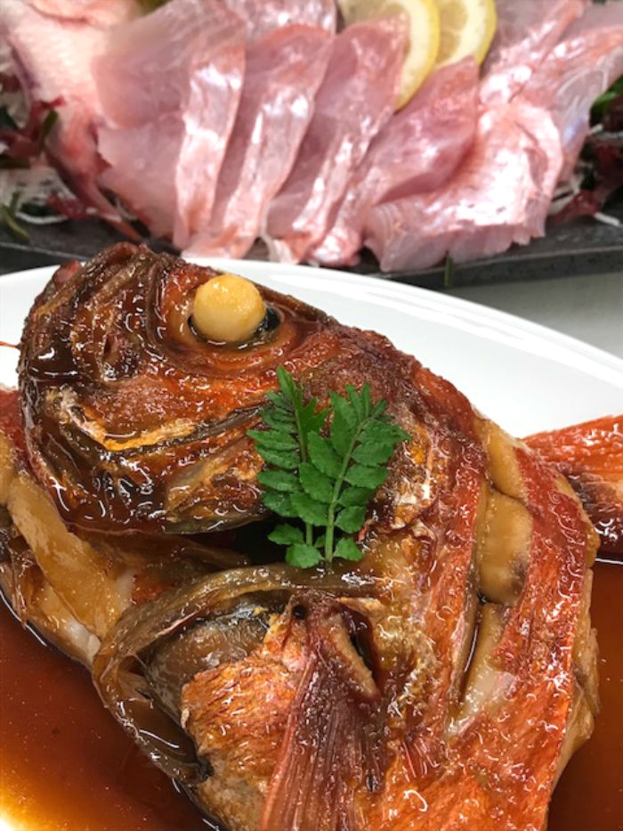 地物金目鯛!めちゃくちゃ脂のってます!