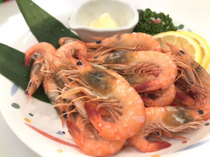 旬のあかしゃ海老!活きたまま入荷!