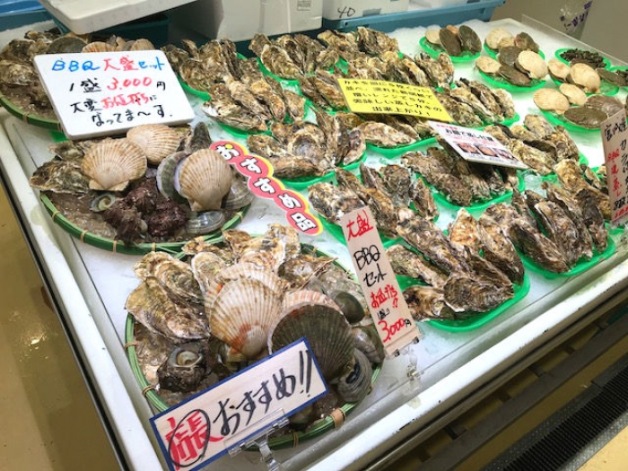 BBQにどうぞ!大あさりが旨い!