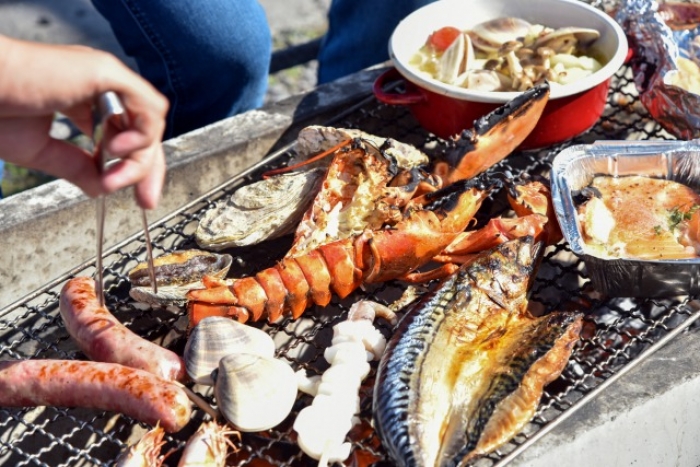東海テレビ スイッチで紹介されました! 魚太郎鮮魚市場&浜焼きBBQ