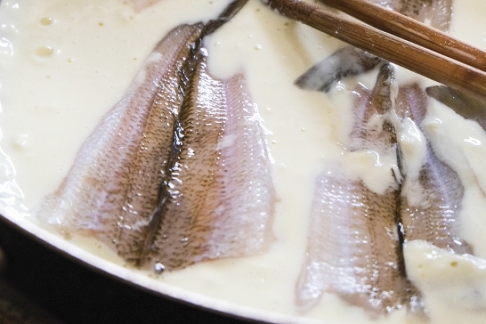 手間がかかるが旨い小魚。南知多産キスが大漁です
