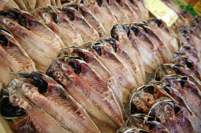 自家製 アジ 3枚