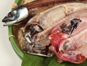 自家製 干物三種盛り