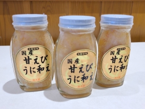 甘えび　うに和え