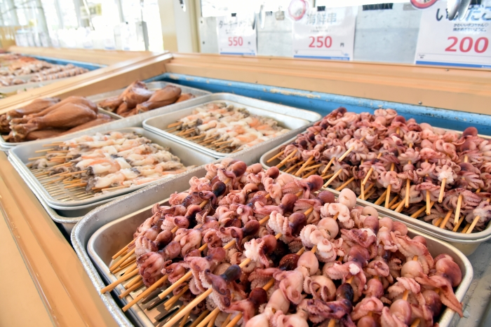 【浜焼きBBQ】いいタコ串~1本から