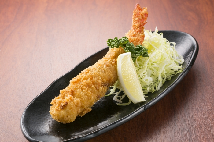 市場食堂の大海老フライ1本 おうちで魚太郎セット 知多半島の伊勢湾 三河湾の朝獲れの魚貝類 鮮魚から干物を直送する魚太郎の通販ページです