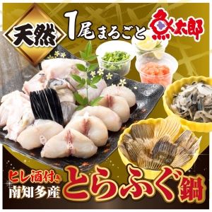 【お取り寄せ】南知多産天然とら河豚《てっちりセット》3~4人前程度