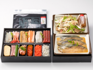 事前予約商品 蔵のまち手巻き鮨セット(カット済3~4人前)【吸い物・西京焼き付き】送料込み