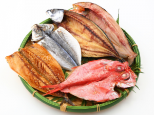 自家製 干物5種盛り