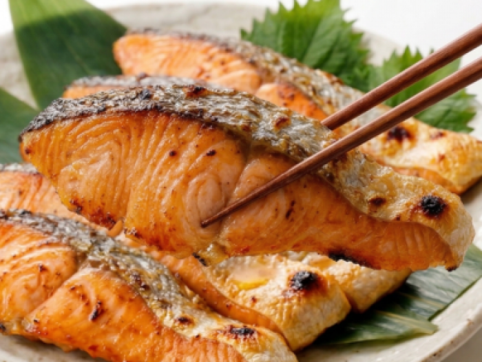 天然塩紅鮭 切身 4切れ