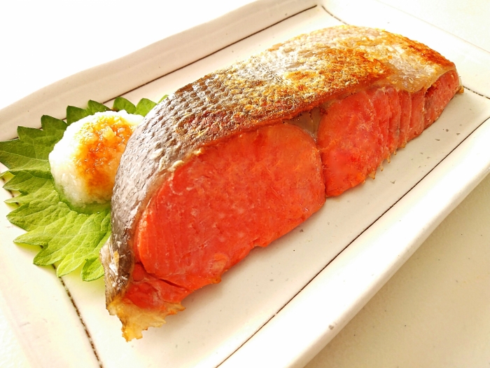 天然塩紅鮭 切身 5切れ