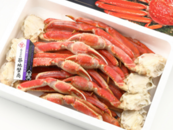 30番【バルダイ種】ボイルずわい蟹（肩）3K　5肩　6Lサイズ