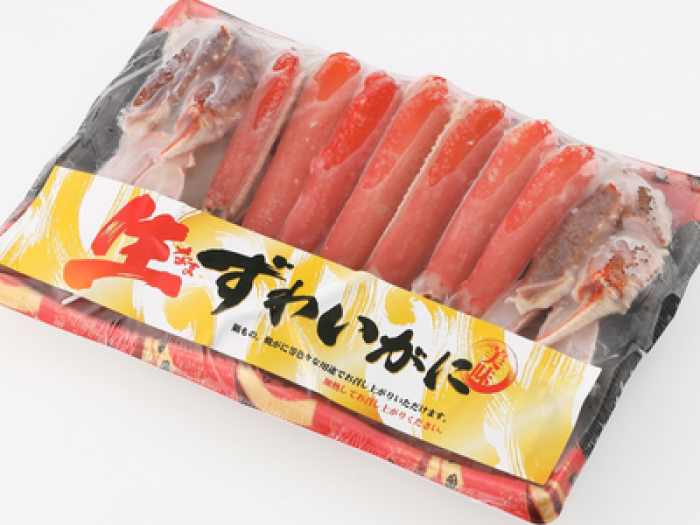 生ずわいがに（希少なバルダイ種）700ｇ（殻が半分剥いてあります）700ｇ