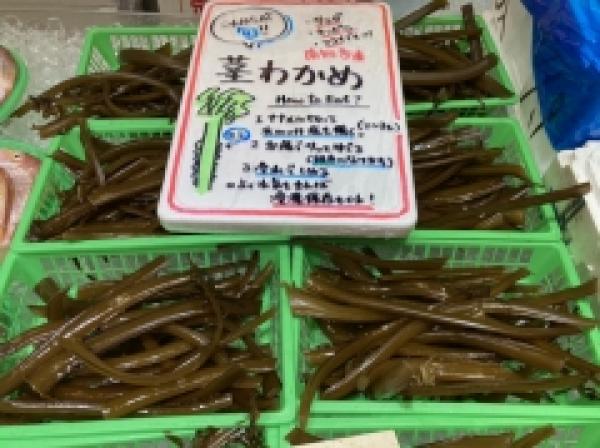 旬の海藻 生で食べれるのはあっという間に終わっちゃう~