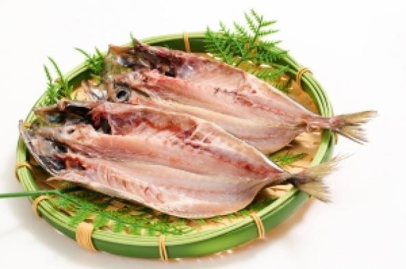 自家製 アジ 3枚