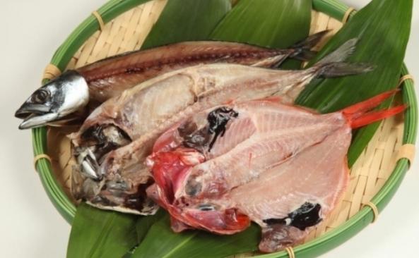 自家製 干物三種盛り