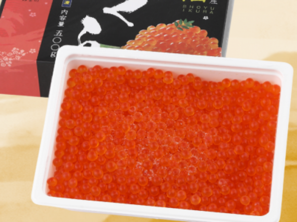 北海道産大粒いくら醤油漬け500ｇ