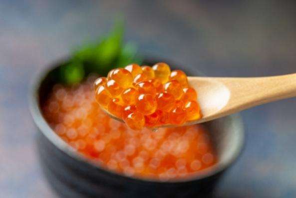 北海道産大粒いくら醤油漬け500ｇ