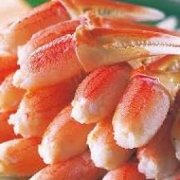 ボイルズワイ蟹爪 殻が剥きやすいスリット入り!