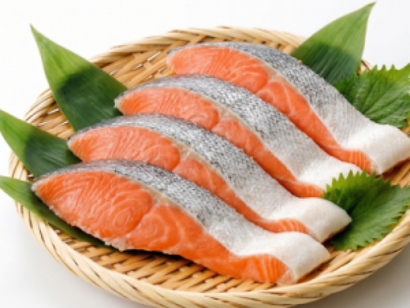 天然塩紅鮭　切身　4切れ